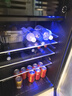 新飛（frestec）冰吧冷藏柜 歐式恒溫紅酒柜酒店家用電冰箱迷你小型單門辦公室保鮮展示留樣茶葉飲料藥品柜 158升黑內(nèi)膽【冷藏+微冷凍+帶燈+帶鎖】 曬單實拍圖