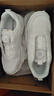 泰蘭尼斯秋季兒童運動(dòng)鞋男女童旋鈕小白鞋中大童緩震跑步鞋 白色 36碼 曬單實(shí)拍圖