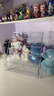 皓娥 吧唧展示架 桌面上亞克力谷子收納盒透明分格手辦卡片玩具置物架 加高款5層吧唧架 33*30.5*21.5cm 曬單實拍圖