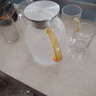京東京造 涼水壺 高硼硅玻璃茶水分離耐熱耐高溫冷水壺泡茶杯大容量1.8L 曬單實(shí)拍圖