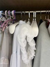 宅曉只衣架掛衣服無(wú)痕晾衣架衣服掛衣架子掛衣服衣服架掛衣架大衣架防滑 【升級款寬肩無(wú)痕】象牙白45*22cm 20 曬單實(shí)拍圖