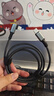 海備思（Hagibis）Type-C全功能數(shù)據(jù)線USB3.2gen2彎頭公對公充電線PD100w快充4K視頻線適用手機平板筆記本電腦 曬單實拍圖
