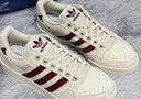 adidas NY 90 STRIPES經(jīng)典運動(dòng)板鞋男女阿迪達斯三葉草 漢玉白/紅色/金色   42.5 曬單實(shí)拍圖