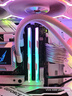 宏碁掠奪者（PREDATOR）96G(48G×2)套裝 DDR5 6000頻率 臺式機(jī)內(nèi)存條 Hermes冰刃系列 RGB燈條(C28) 白色 AI電腦配件 曬單實(shí)拍圖