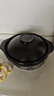 佩爾森砂鍋煲仔飯煲湯鍋燉鍋陶瓷鍋寬口瓦煲耐高溫干燒不裂燃氣灶2.1L 曬單實(shí)拍圖