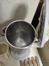 九陽(yáng)（Joyoung）電熱水壺燒水壺U底無(wú)死角5段控溫 1.7L 316L不銹鋼一體無(wú)縫0膠水電水壺 17WU2T 曬單實(shí)拍圖