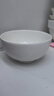 潔雅杰陶瓷碗中式白瓷小碗家用4.5英寸米飯碗喝湯碗面碗套裝10只裝 曬單實(shí)拍圖