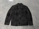 皮爾卡丹（pierre cardin）毛呢夾克男款秋冬季短款加絨加厚中長(cháng)款男士毛呢子保暖外套 卡其加棉 767款 加厚 2XL (適合135-150斤) 曬單實(shí)拍圖