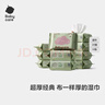 babycare嬰兒手口濕巾新生兒濕紙巾寶寶帶蓋大包裝 3150綠蓋濕巾 80抽*5包 曬單實(shí)拍圖
