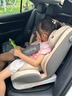 貝倍適（BAYBETSS）兒童安全座椅汽車用0-4-12歲寶寶360度旋轉(zhuǎn)嬰兒車載坐椅ISOFIX 米灰色【遮陽棚+上拉帶+側(cè)保護(hù)】 曬單實拍圖