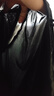 羅蒙（ROMON）休閑褲子夏季男士冰絲速干直筒長(cháng)褲薄款運動(dòng)褲子男JRY黑色平腳3XL 曬單實(shí)拍圖