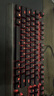 雷蛇（Razer）黑寡婦蜘蛛V3競技版 機(jī)械鍵盤 87鍵 電腦游戲電競 RGB背光 綠軸  曬單實(shí)拍圖