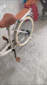 飛鴿（FLYING PIGEON）自行車(chē)成人通勤車(chē)自行車(chē)學(xué)生單車(chē)成人自行車(chē)通勤自行車(chē)女士自行車(chē) 高配奶油米|6速|(zhì)輻條輪+禮包 24寸適合150-170cm 曬單實(shí)拍圖