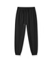 森馬（Semir）休閑褲女撞色肌理長(cháng)褲簡(jiǎn)約運動(dòng)風(fēng)春季2025新款抽繩闊腿褲百搭 黑色90001 L 165/70A 曬單實(shí)拍圖