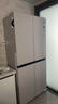 美的（Midea）首創(chuàng)45cm超薄嵌入餐邊柜家用客廳冰箱左餐右廚大容量底部散熱十字四開門國家補貼BCD-427WUSGPZM 曬單實拍圖