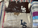Levi's李維斯男士3M新雪麗美式高街休閑插肩寬松棒球外套 米色 L 曬單實(shí)拍圖