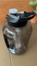 福萬(wàn)祥戶(hù)外頓噸桶茶水分離杯訓練大容量運動(dòng)水壺健身水杯男女便攜太空杯 暗夜黑2700ml贈吸管+杯刷+茶漏 曬單實(shí)拍圖