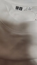 優(yōu)衣庫【加購】男裝女裝大師T AIRism棉混紡圓領(lǐng)T恤長(cháng)袖479781 00 白色 M 曬單實(shí)拍圖