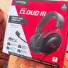 極度未知（HYPERX）Cloud Ⅲ 颶風3有線黑紅 DTS音效 53mm驅動單元電競頭戴式游戲耳機 適配三角洲行動 曬單實拍圖