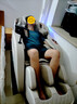 奧克斯（AUX）2025新款按摩椅LH15A家用全身太空艙零重力多功能智能電動(dòng)按摩沙發(fā)椅生日禮物送爸爸媽媽父母親節(jié) 頂配旗艦款丨智能語音 腰腿熱敷 腳底滾輪白米色 曬單實(shí)拍圖