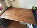 宜雅梵實(shí)木桌面板松木定制大板桌餐桌置物架飄窗吧臺原木電腦桌定做木板 顏色尺寸定制專(zhuān)拍 曬單實(shí)拍圖