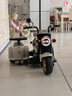 哈哈怪兒童電動(dòng)摩托車(chē)兒童摩托車(chē)3-6歲兒童電動(dòng)車(chē)玩具車(chē)可坐人兒童車(chē) 豪華白|6V10電瓶+雙驅+遙控+挎斗 曬單實(shí)拍圖