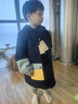 戴維貝拉（DAVE＆BELLA）男寶寶棉服兩件套兒童連帽外套防水小童上衣秋冬新款男童衣服童裝 藏青色【現貨】 120 cm（建議身高110-120cm） 曬單實(shí)拍圖