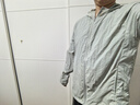 回力（Warrior）冰絲防曬衣男夏季超薄涼感upf50+戶外山系運動防曬服 水泥灰 L 曬單實拍圖