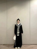 溫格芳衛衣女裝2025春秋新款韓系穿搭慵懶風(fēng)時(shí)尚套裝休閑運動(dòng)炸街兩件套 黑色套裝 M 曬單實(shí)拍圖