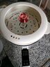 德國YIMEEIER電炒鍋多功能家用電煮鍋炒菜蒸煮一體不粘宿舍電火鍋 4升智能款帶蒸籠+1米電源線(xiàn) 曬單實(shí)拍圖