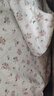 她池碎花連帽衛(wèi)衣外套女2025秋裝新款小個子休閑開衫上衣 曬單實拍圖