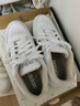 adidas ENTRAP美式校園風(fēng)低幫運(yùn)動板鞋少年感復(fù)古籃球鞋阿迪達(dá)斯 白/金色   38 曬單實(shí)拍圖