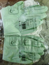 新款釣魚(yú)手套耐用加厚防水手套耐磨廚房清潔戶(hù)外橡膠手套乳膠 雙色加厚綠-L碼 【2雙】 曬單實(shí)拍圖