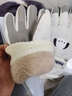 手套冬季滑雪女騎行冬天保暖騎電動(dòng)車(chē)可愛(ài)2025新款防風(fēng)加絨可觸屏 【白色狗狗】卡通戶(hù)外騎行滑雪手套 曬單實(shí)拍圖