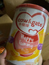 牛欄（Cow&Gate）花少同款嬰兒配方奶粉 A2 β-酪蛋白 1段(0-6月) 900g 曬單實(shí)拍圖