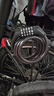 大行（DAHON） 折疊自行車(chē)鎖5位密碼防盜鎖山地車(chē)電動(dòng)車(chē)摩托車(chē)鎖p8k3d5自行車(chē)配件公路車(chē)通用 黑色 曬單實(shí)拍圖