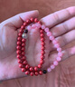 柯羅奧蒂朱砂手串多圈女士手鏈十二生肖本命佛護身符送女友周年節日禮物 本命款-馬-大勢至 紅紋石（下單請備注手圍） 曬單實(shí)拍圖