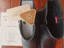 奧康冬季新款時(shí)尚短靴子真皮媽媽鞋舒適防滑中老年保暖棉鞋女加絨皮鞋 黑色 38 曬單實(shí)拍圖