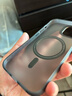 邦克仕（Benks）適用蘋(píng)果15手機保護殼 iPhone15防摔磁吸殼 Magsafe磁吸殼輕砂男女通用款保護套不沾指紋 黑 曬單實(shí)拍圖