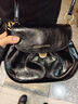 CHARLES&KEITH25冬新品翻蓋式單肩腋下包包掛小豬包CK2-20671821 Black黑色 S 曬單實(shí)拍圖