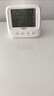 德力西電氣（DELIXI ELECTRIC）家用室內(nèi)溫度計帶笑臉?gòu)雰悍眶[鐘計時電子數(shù)顯溫濕度計溫度表 曬單實拍圖