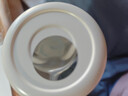 蒙福（mengfu）保溫杯女士高顏值316不銹鋼兒童學(xué)生便攜雙飲水杯大容量吸管杯子 奶芙白 520ml【吸管/直飲】 曬單實(shí)拍圖