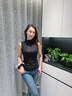 貓人【德絨羊毛】高領(lǐng)內搭背心女士2025新款德絨打底保暖黑色吊帶秋冬 曬單實(shí)拍圖