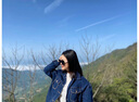茵曼（INMAN） 章若楠同款復(fù)古短款牛仔外套秋長(zhǎng)袖上衣 深牛仔藍(lán)-18518171 S 曬單實(shí)拍圖