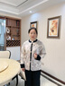 恒源祥中老年媽媽新中式國(guó)風(fēng)洋氣秋冬外套加肥加大碼女裝兩件套針織開(kāi)衫 灰色單外套 M (90-105斤) 曬單實(shí)拍圖