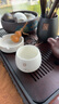 八千行茶盤(pán)托盤(pán)帶排水家用實(shí)竹木小型茶臺(tái)一體式辦公室功夫干泡瀝水茶具 曬單實(shí)拍圖
