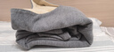 天蠶加厚保暖內衣男士桑蠶絲加絨無(wú)痕V領(lǐng)大碼秋衣秋褲套裝 中灰 2XL  曬單實(shí)拍圖
