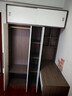 酷楷龍書(shū)桌衣柜一體轉角組合電腦桌臥室家用小戶(hù)型兒童連體學(xué)習衣櫥書(shū)桌 兩門(mén)衣柜原木色 2門(mén) 曬單實(shí)拍圖