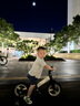 納豆（nadle）兒童自行車(chē)3一6歲寶寶二合一平衡車(chē)1-3歲小孩童車(chē)男女童腳踏車(chē) 橄欖綠基礎款 12寸（建議身高105cm以下購買(mǎi)） 曬單實(shí)拍圖