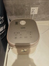 蘇泊爾（SUPOR）電飯煲0涂層無(wú)涂層家用3-4人316L不銹鋼IH加熱4L大容量圓厚釜內(nèi)膽玻璃面板智能多功能SF40HC4896 曬單實(shí)拍圖